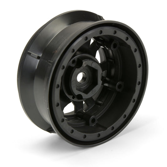 1/10 Impulse Front/Rear 1.9" 12mm Crawling Wheels (2) Black/