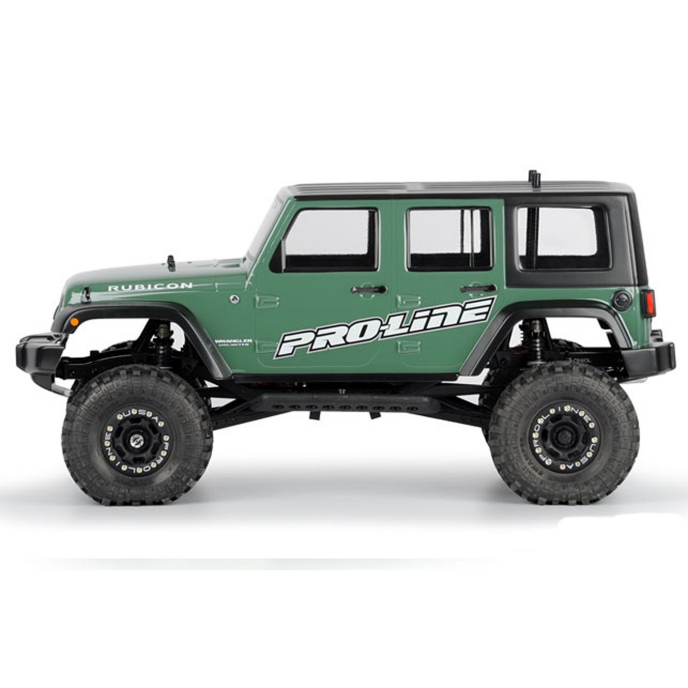 1/10 Jeep Wrangler Unlimited Rubicon Clr Bdy 12.3" (313mm) W