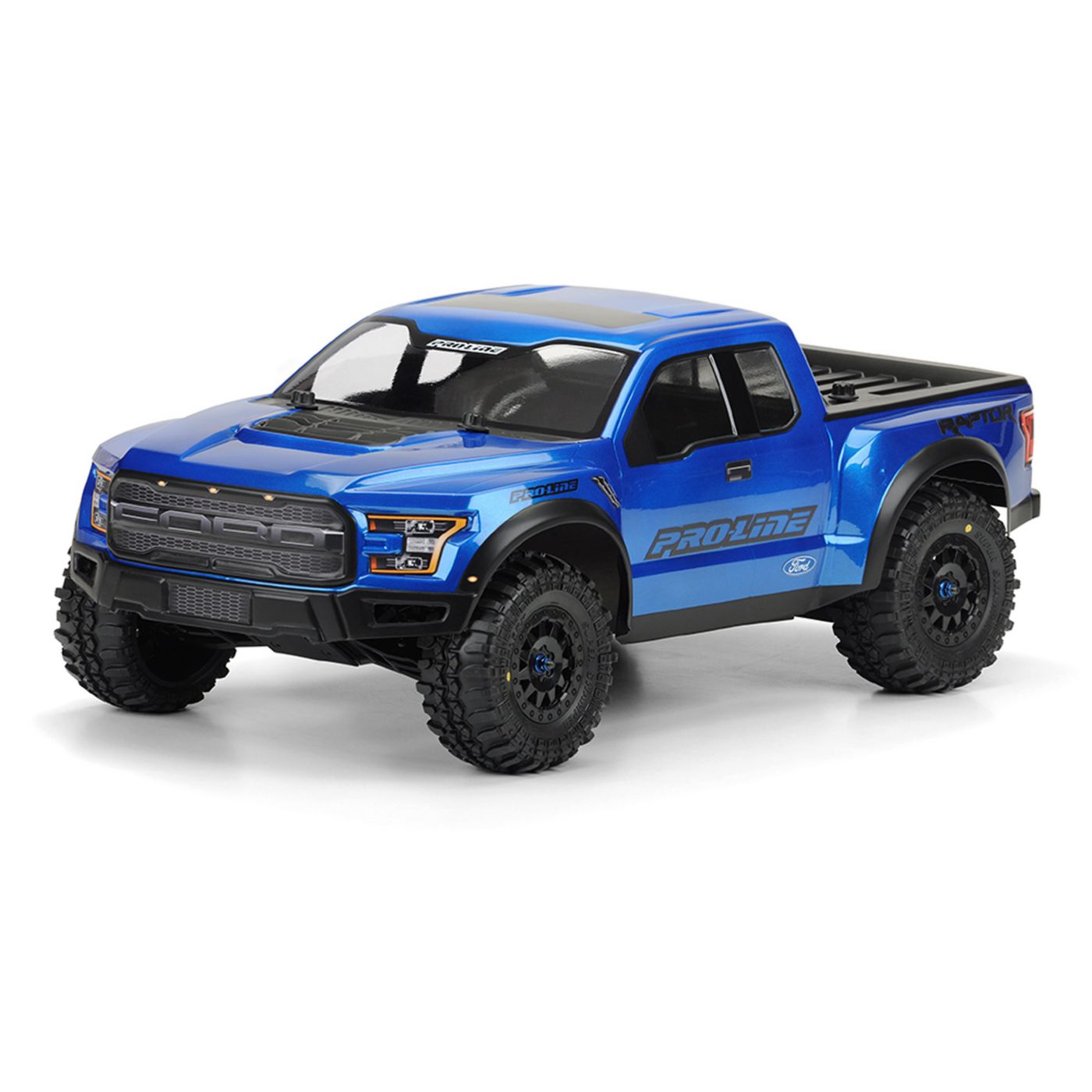 1/10 2017 Ford F-150 Raptor True Scale Clear Body: Short Cou