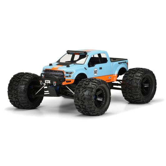 1/8 2017 Ford F-150 Raptor Clear Body: Monster Truck