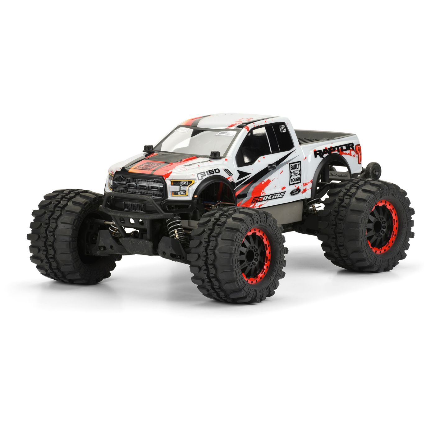 1/10 2017 Ford F-150 Raptor Clear Body: Stampede