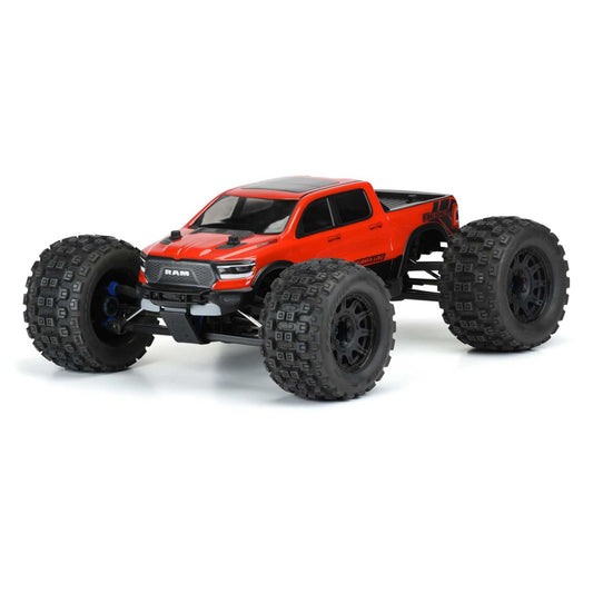 1/8 Pre-Cut 2020 Ram Rebel 1500 Clear Body: E-REVO 2.0