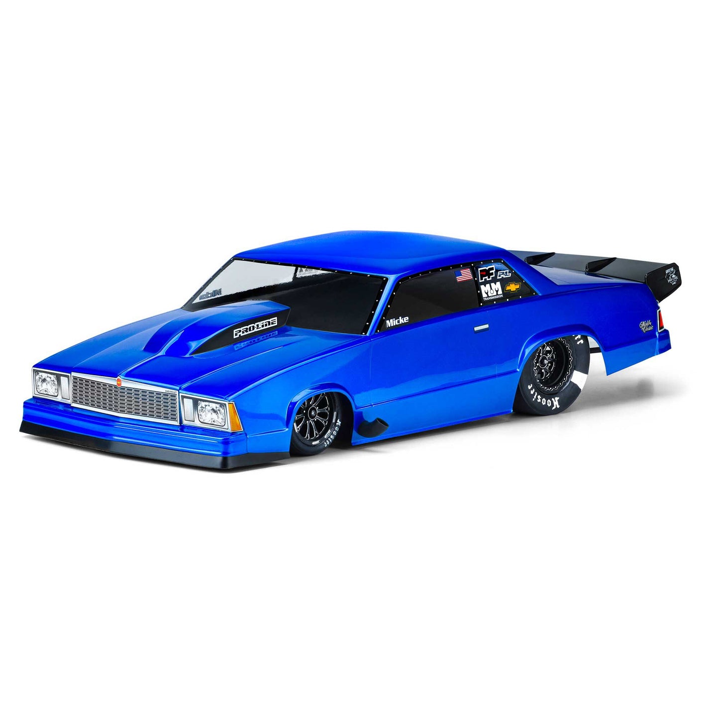 1/10 1978 Chevrolet Malibu Clear Body: Drag Car