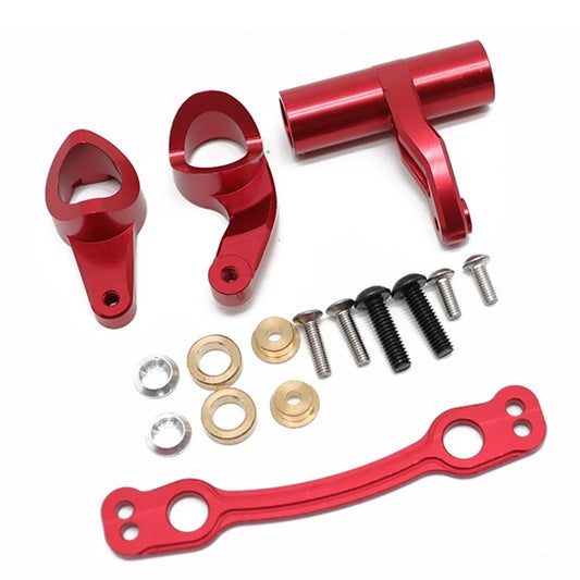 Steering Crank Set Red Alum 6S