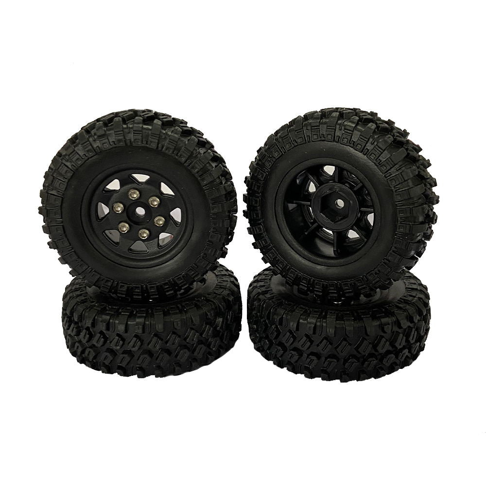 Wheel & Tyre Set 4pcs AX/SCX24