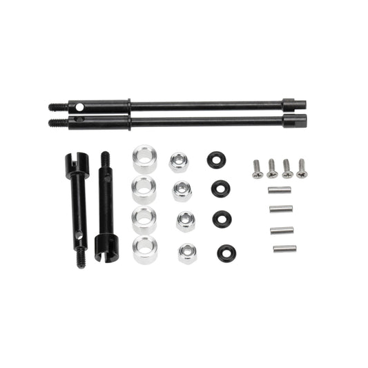 Drive Shafts / Axles +4mm Steel SCX24