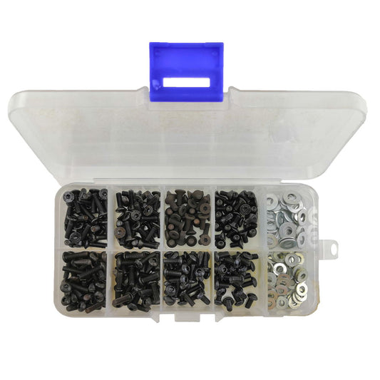 M3 Cap & Countersunk Screw Pack (180pcs boxed)