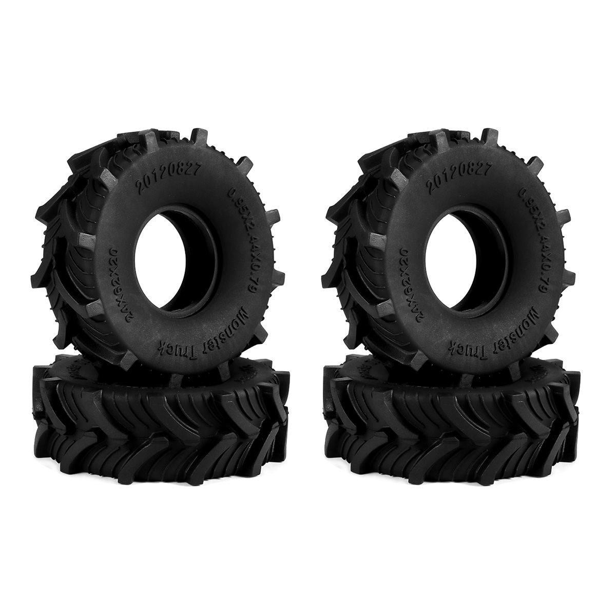 Mud Terrain Tyres Set SCX/TRX-4M