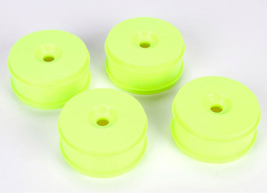 1/8 Buggy Dish Wheel, Yellow (4): 8IGHT Buggy 3.0