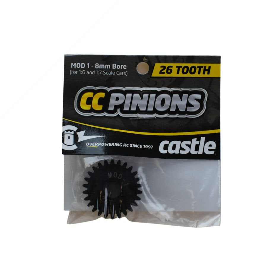 CC PINION 26T-MOD 1 8MM BORE