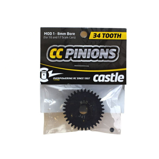 CC PINION 34T-MOD 1 8MM BORE