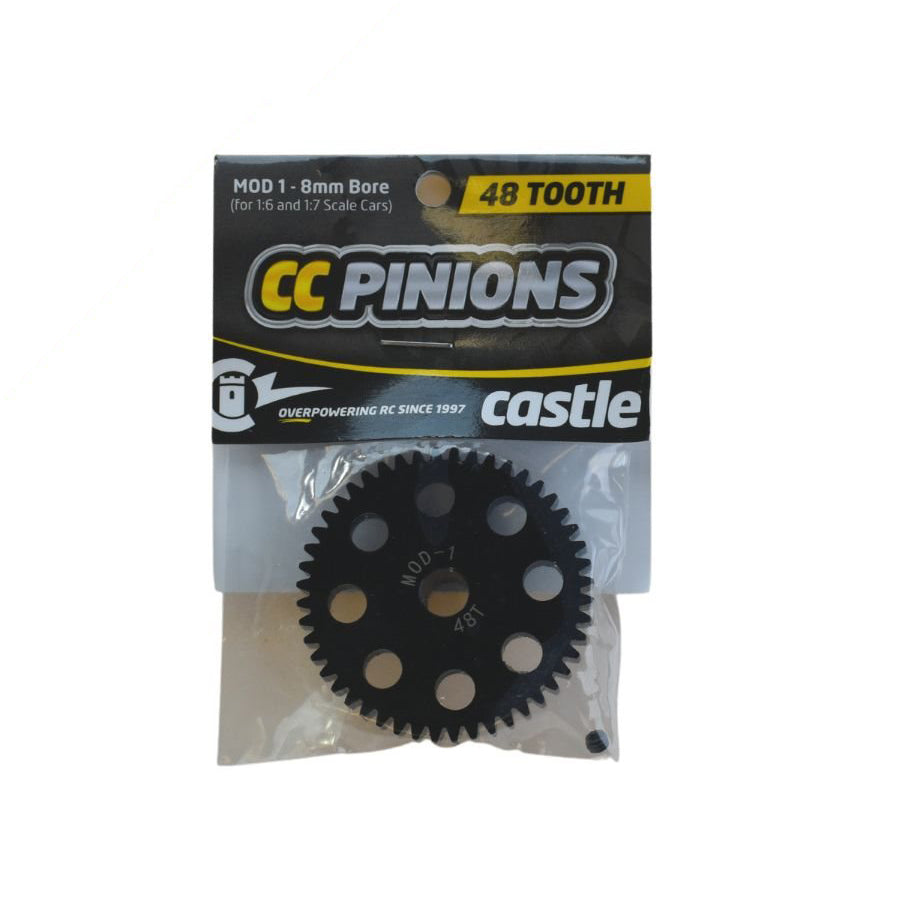 CC PINION 48T-MOD 1 8MM BORE