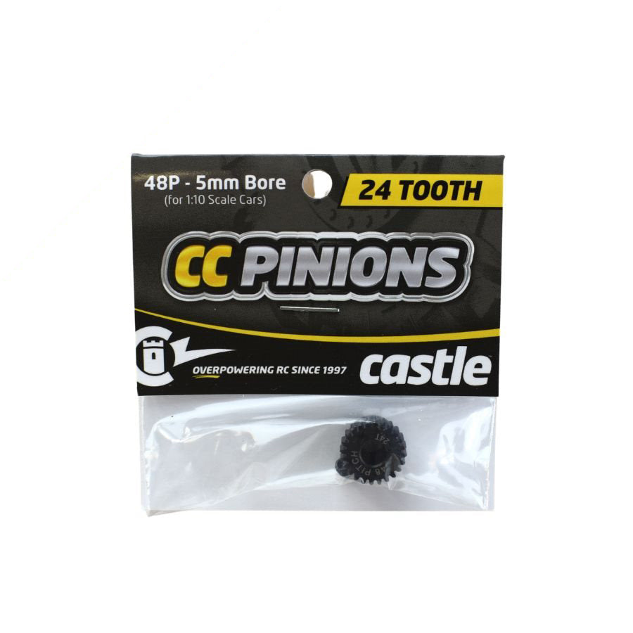 CC PINION 24T-48 PITCH 5MM BORE