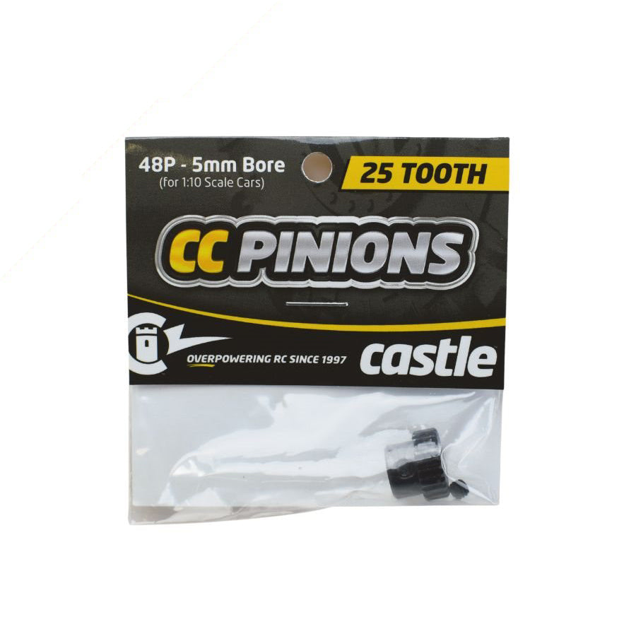 CC PINION 25T-48 PITCH 5MM BORE