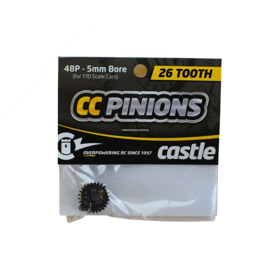 CC PINION 26T-48 PITCH 5MM BORE