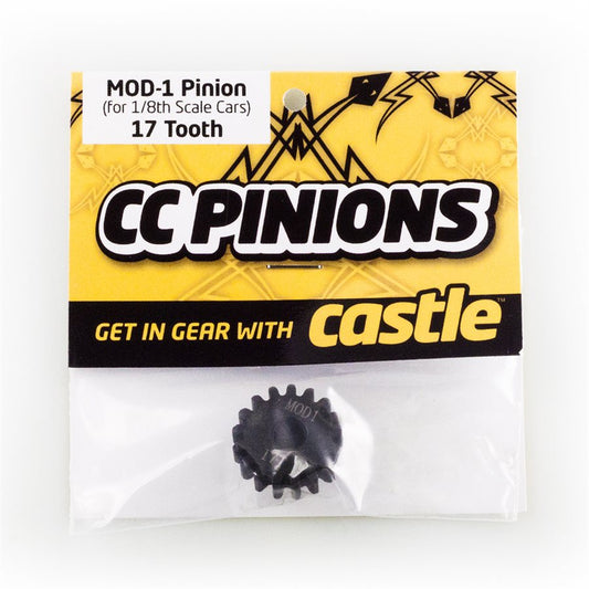 CC PINION 17 Tooth - MOD1 5mm shaft