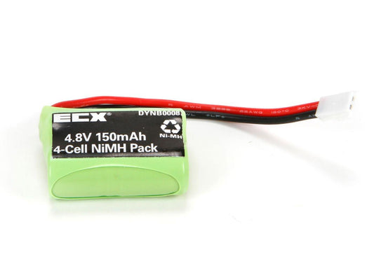 4.8V 150mAH 1/3AAA NiMH 4C Flat:1/24 Temper