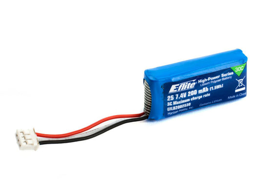 200mAh 2S 7.4V 30C Li-Po Battery