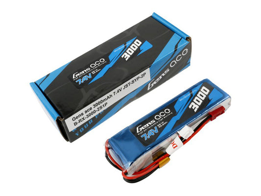 Li-Po 2S 7.4V 3000mAh Tx with BEC