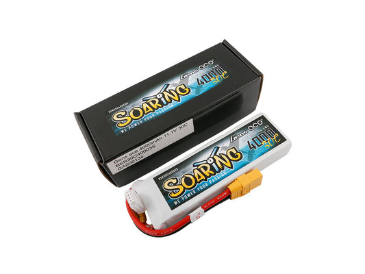 Li-Po 4S 14.8V 4000mAh 30C Soaring with EC5