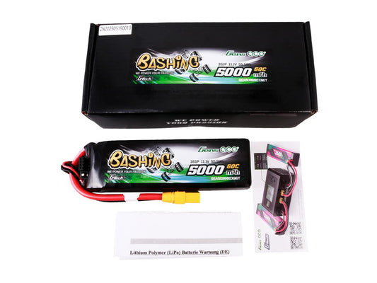 Li-Po Car G-Tech 3S 11.1V 5000mAh 60C Bashing with XT90