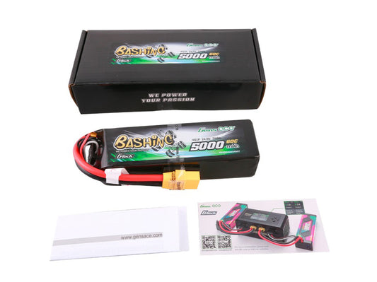 Li-Po Car G-Tech 4S 14.8V 5000mAh 60C Bashing with XT90