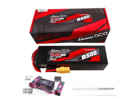 Li-Po Car G-Tech 4S 14.8V 8500mAh 60C with XT90