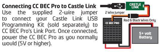 CASTLE BEC PRO - 20A Voltage Regulator, 50V Max