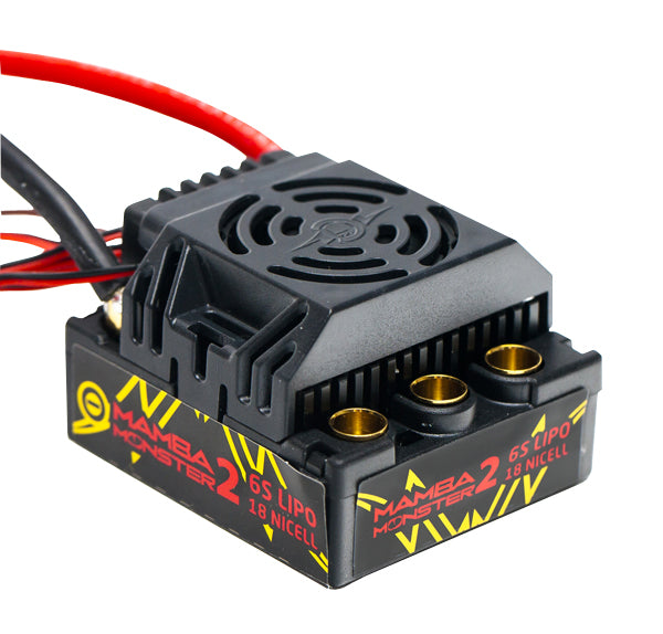 Mamba Monster 2 1:8th 25V Extreme Car ESC, Waterproof