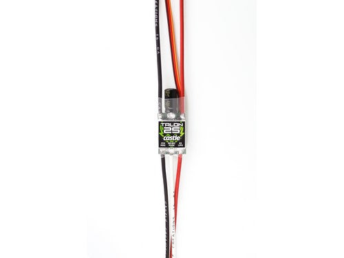 Talon 25, 25 V 25AMP ESC, HEAVY DUTY BEC