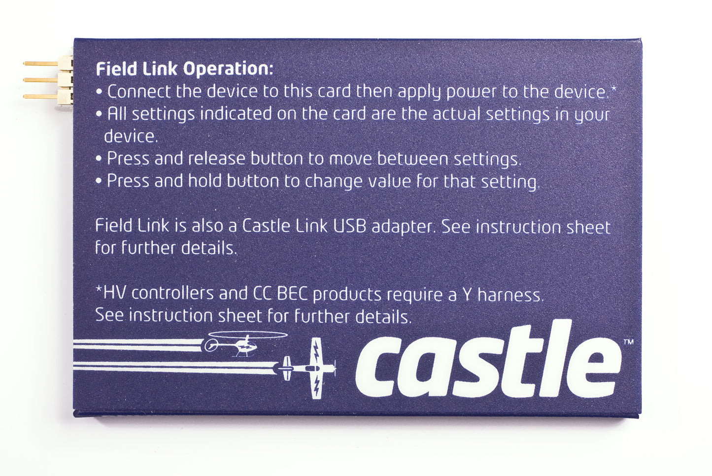 Field Link Programmer for Flying