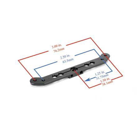 Aluminum Double Sx Arm, 3 Hitec