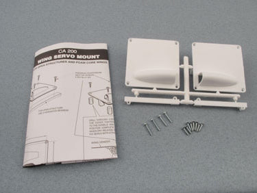 Wing Servo Mount Standard (pr)