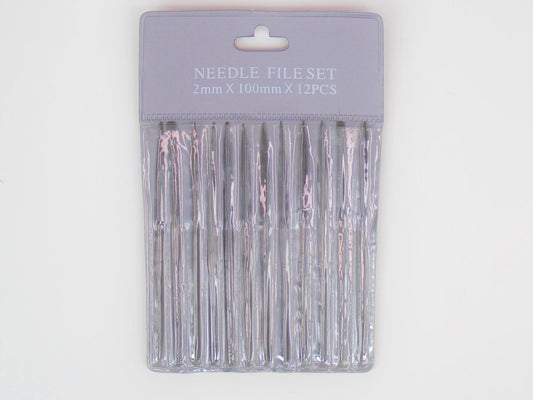 12 Mini Needle Files