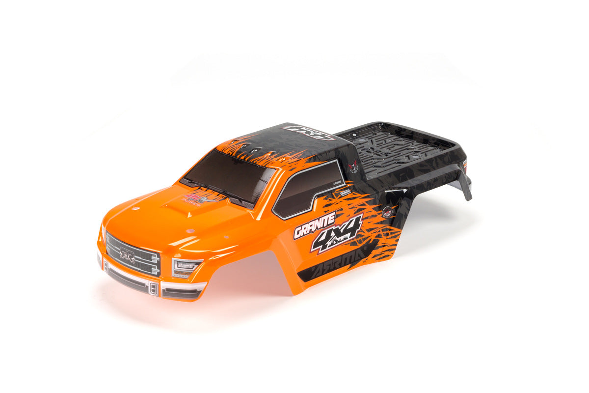 Body Painted/Decal Orange GRANITE 4x4 BLX