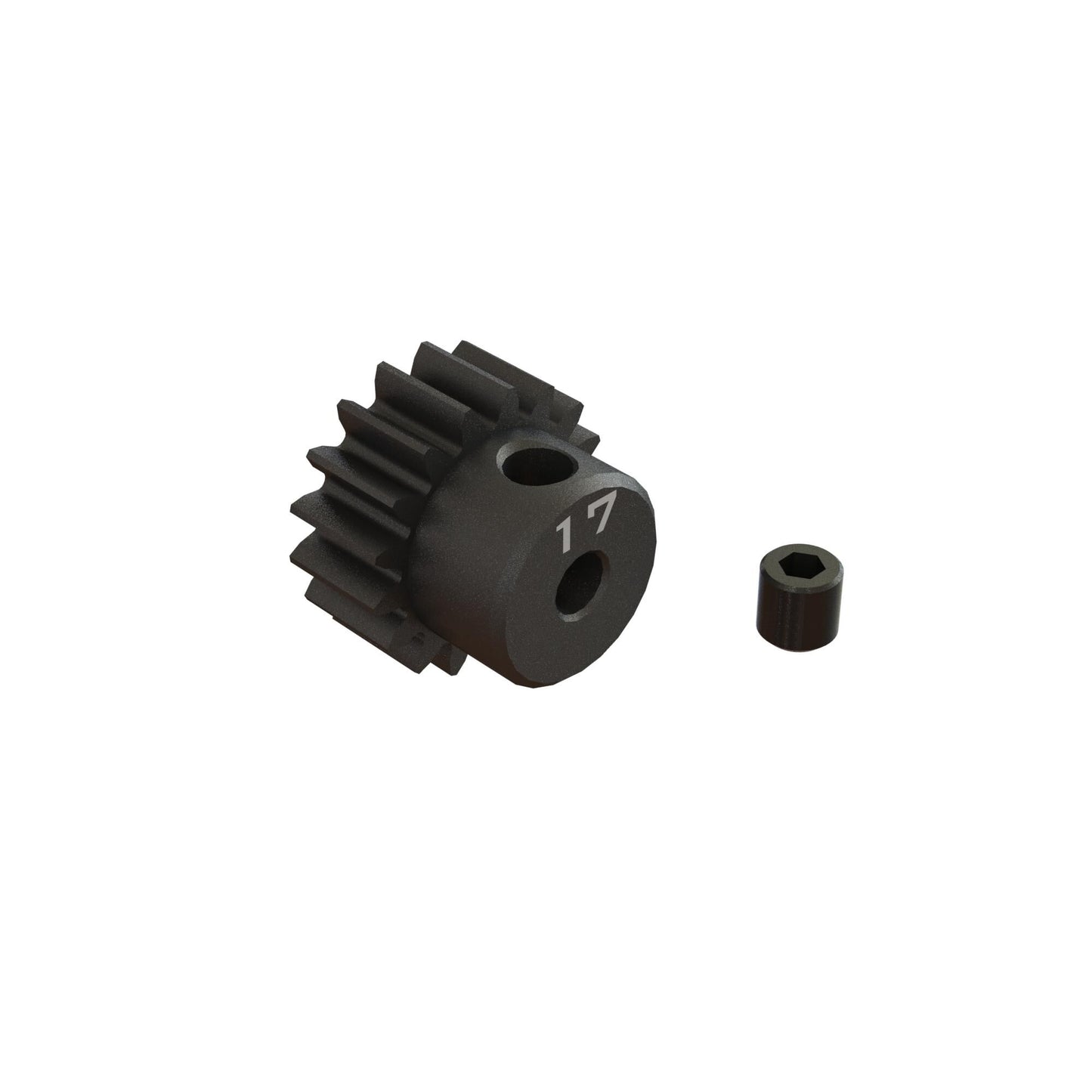 17T 0.8Mod 1/8" Bore CNC Steel Pinion Gear