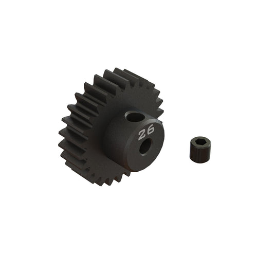 26T 0.8Mod 1/8" Bore CNC Steel Pinion Gear