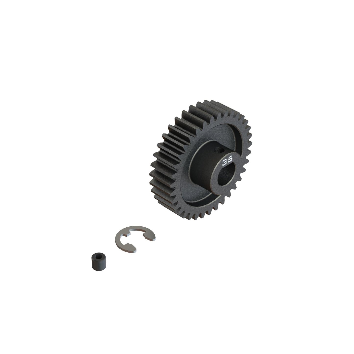 Pinion Gear, 35T Mod1 Safe-D8