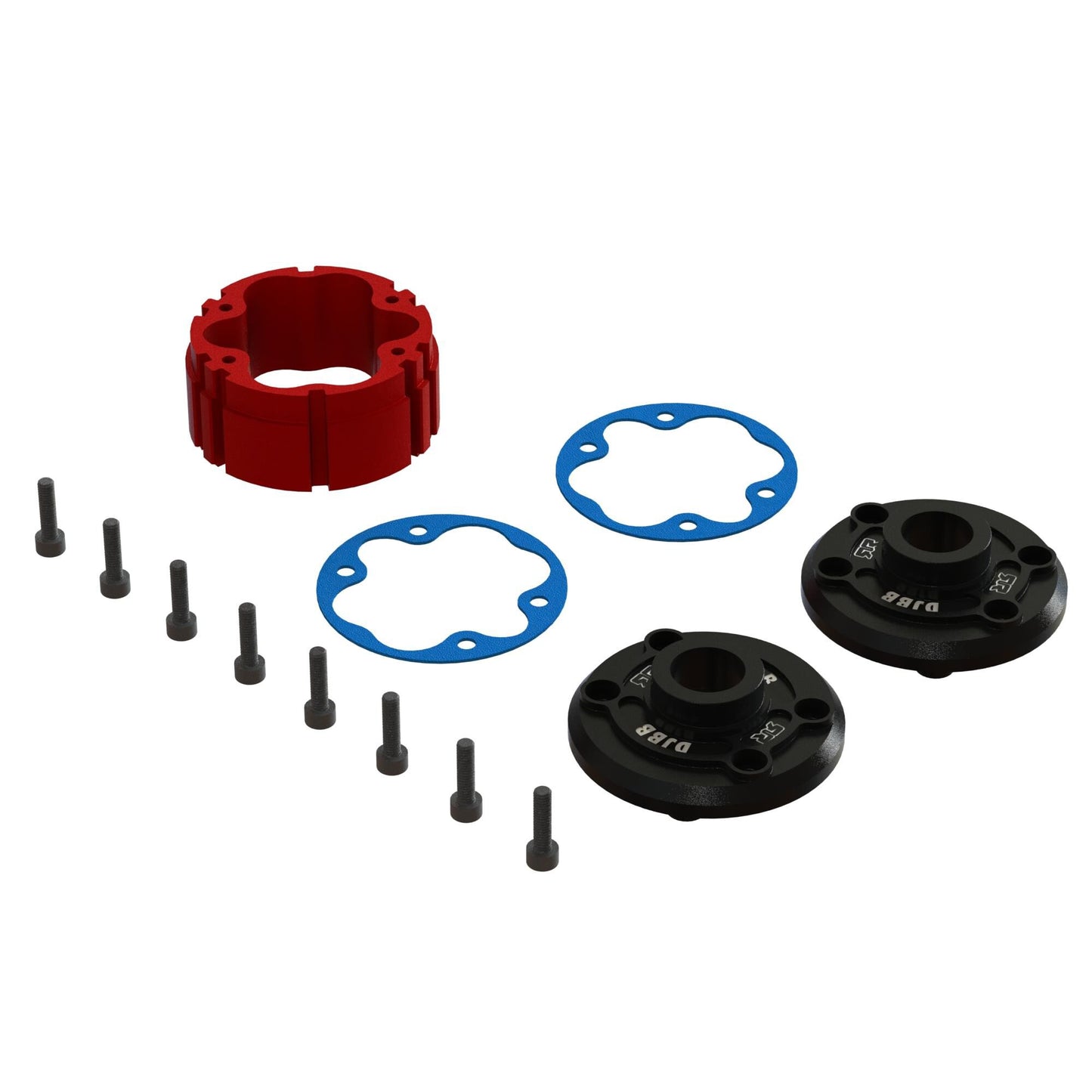 Aluminum Center Diff Case Set