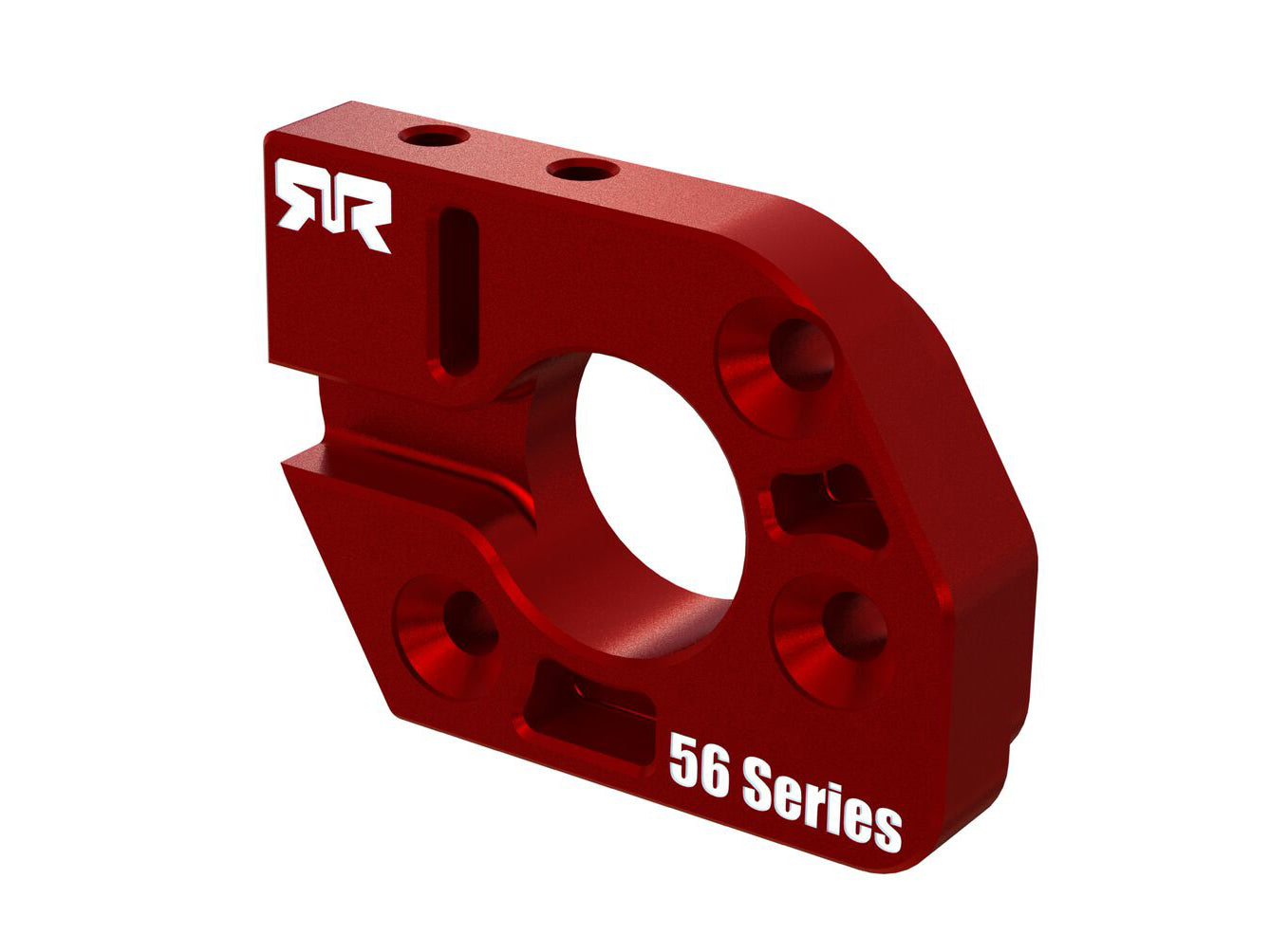 Aluminum Motor Plate 56 Series Red