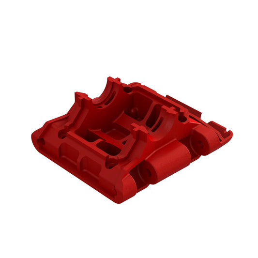 Rear Lower Skid/Gearbox Mount (1pc) - Red