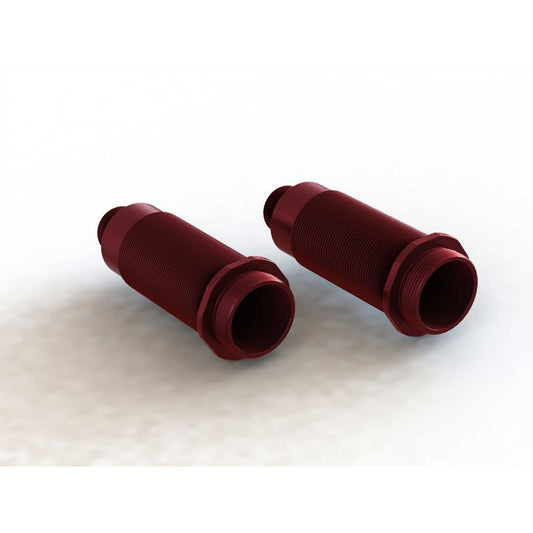 Aluminum Shock Body 16x62mm Red (2)