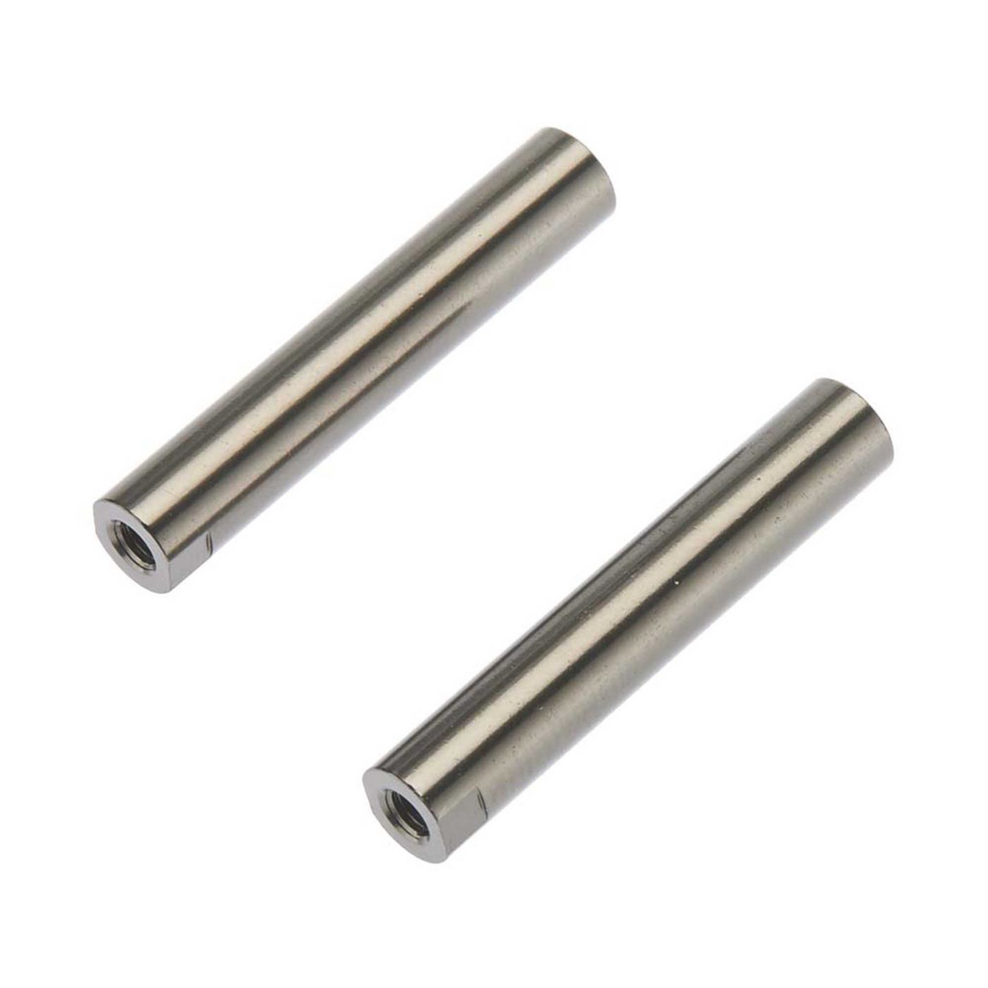 Threaded Aluminum Pipe 6x33mm Grey (2)