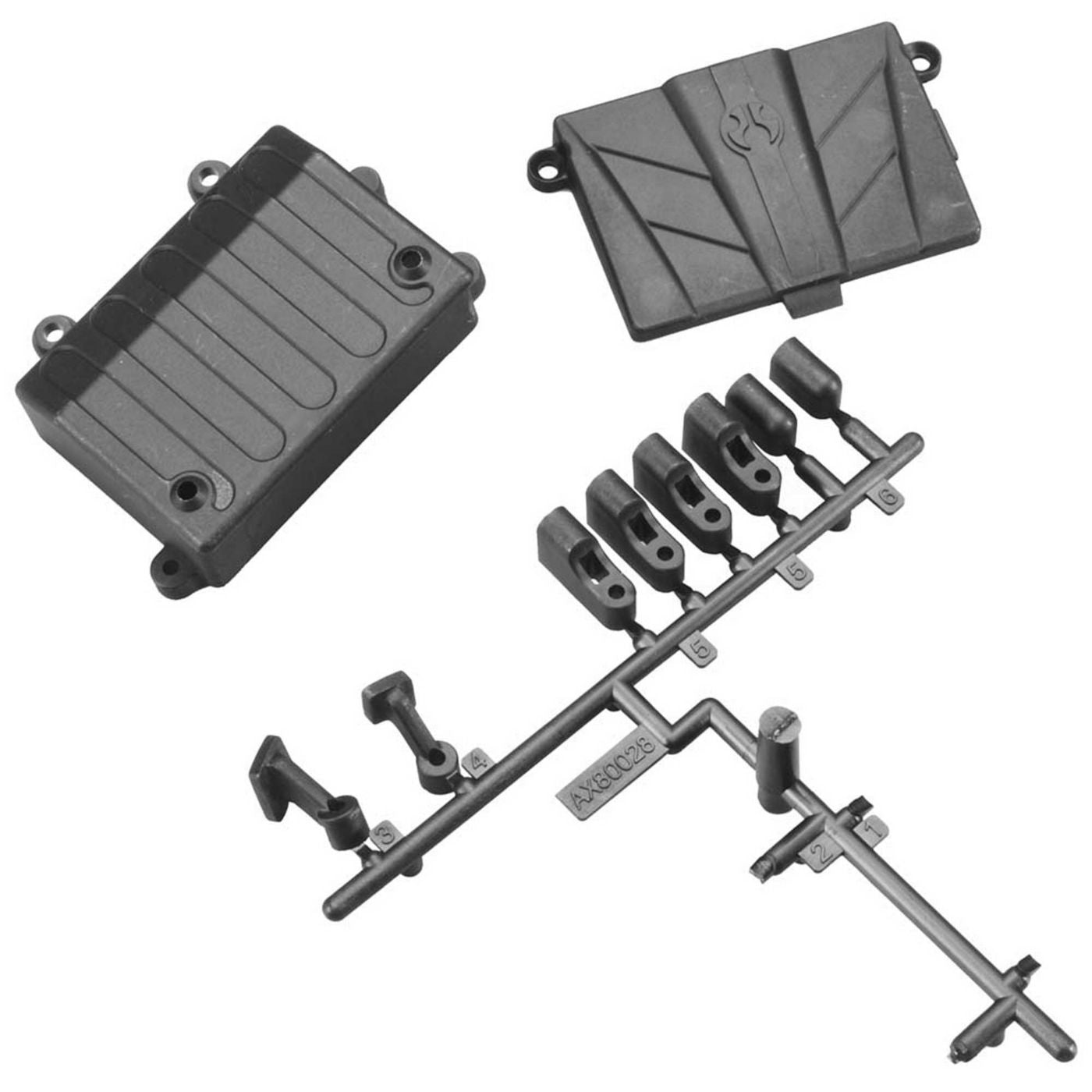 Radio Box Parts Tree SCX10