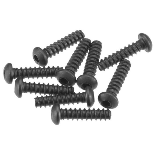 HexSckt TappingButton Hd M2.6x10mm Blk(10)