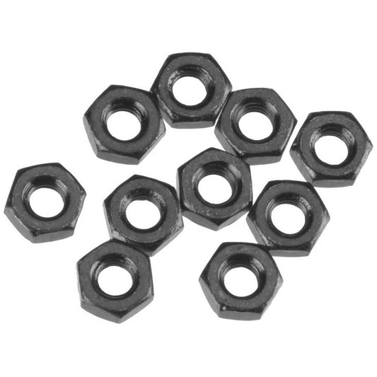 Thin Hex Nut M3 Black (10)