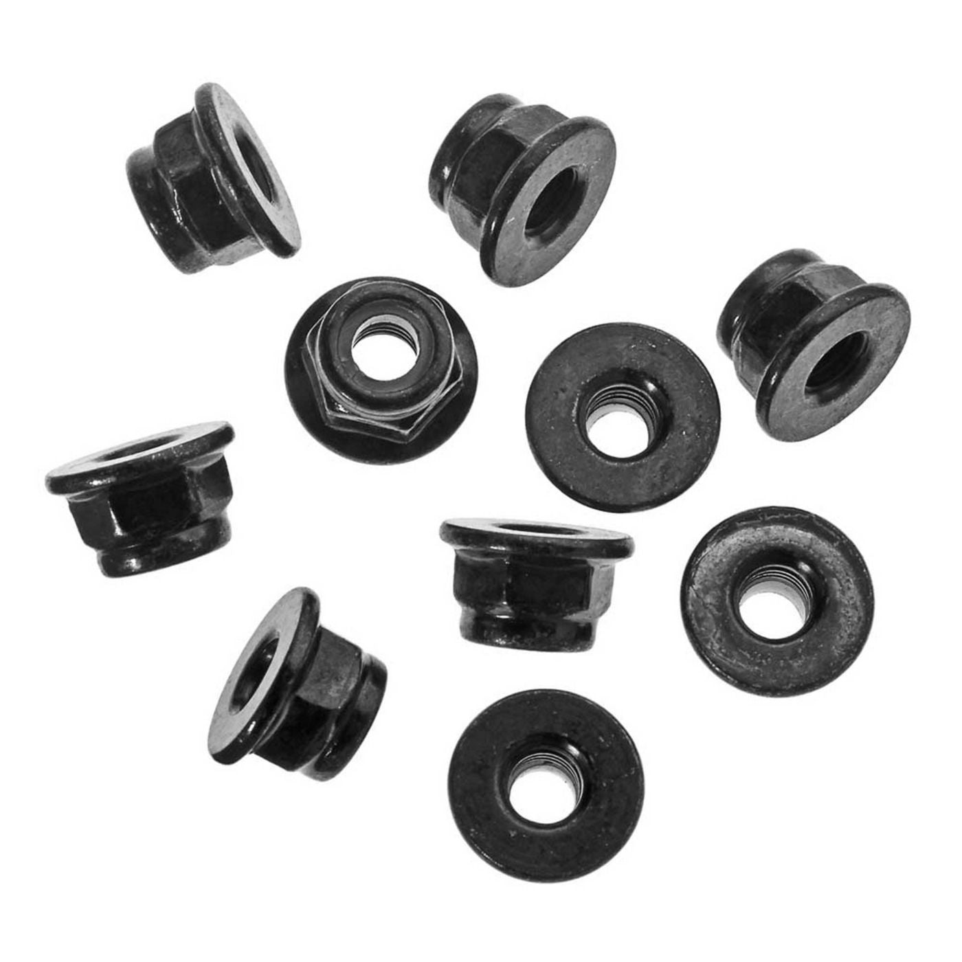 Nylon Locknut M4 Black (10)