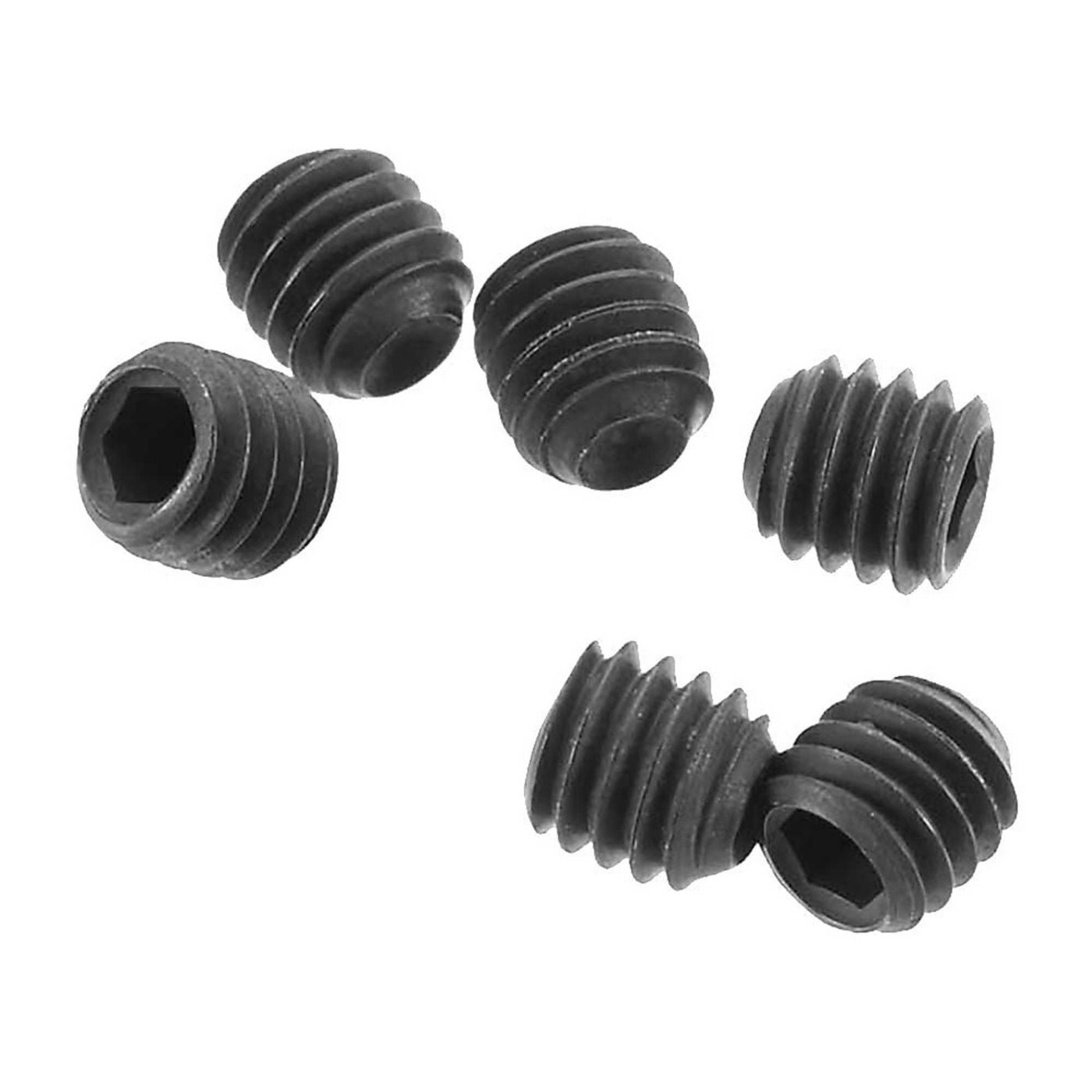 Set Screw M4x4mm Black Oxide (6)