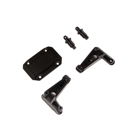 Body Mount Set Rear Jeep JLU: SCX10III