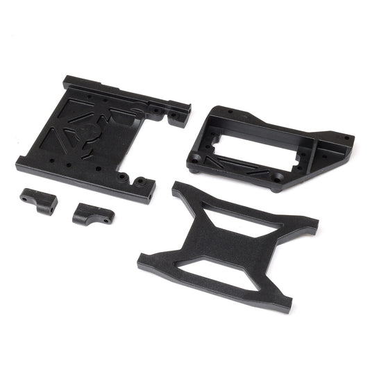 Servo & Winch Mount, Chassis Brace: 1/10 SCX10 PRO Comp Scal